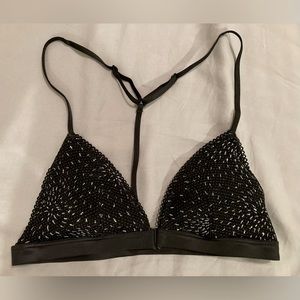 Victoria’s Secret bralette XS black glitter